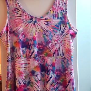 Tie dye tank top
